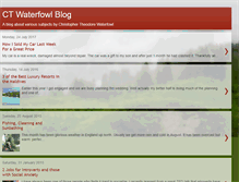 Tablet Screenshot of ctwaterfowl.org